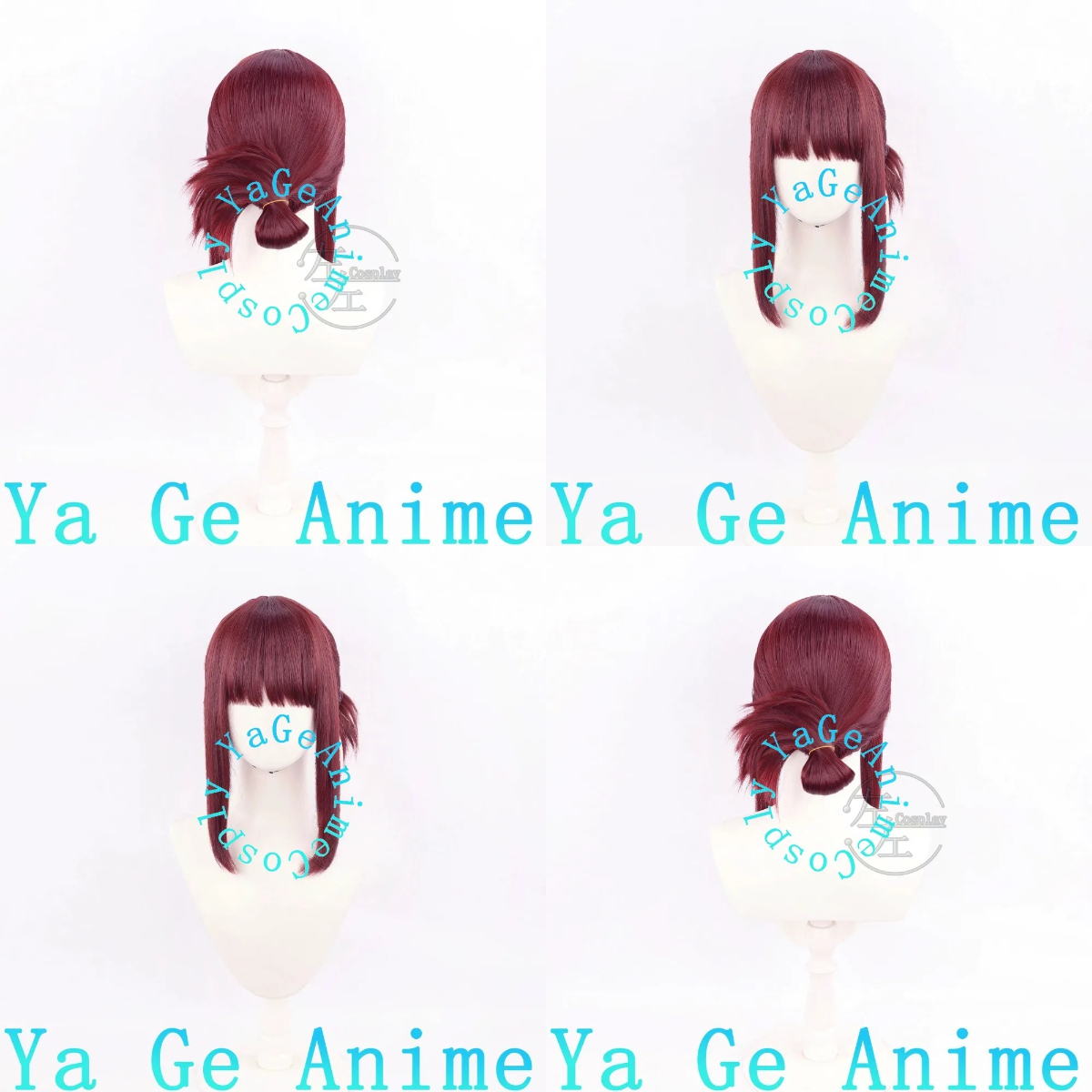 South Korea Lifestyle - Yamada Cosplay Wig Half-Up Scalp Top