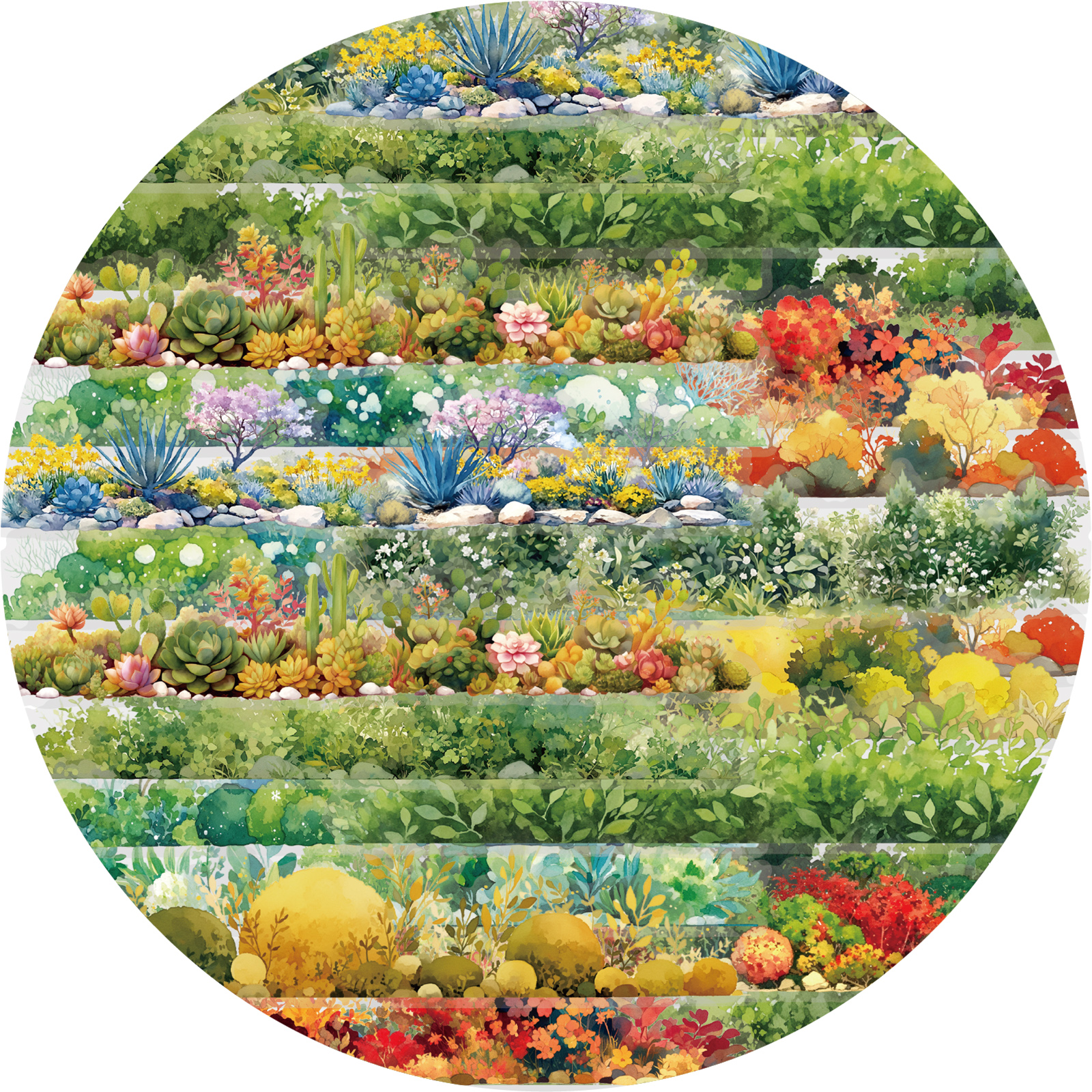 Etori Life 15Pcs Colorful Plan - Korean Lifestyle Aesthetic ulasan dan harga