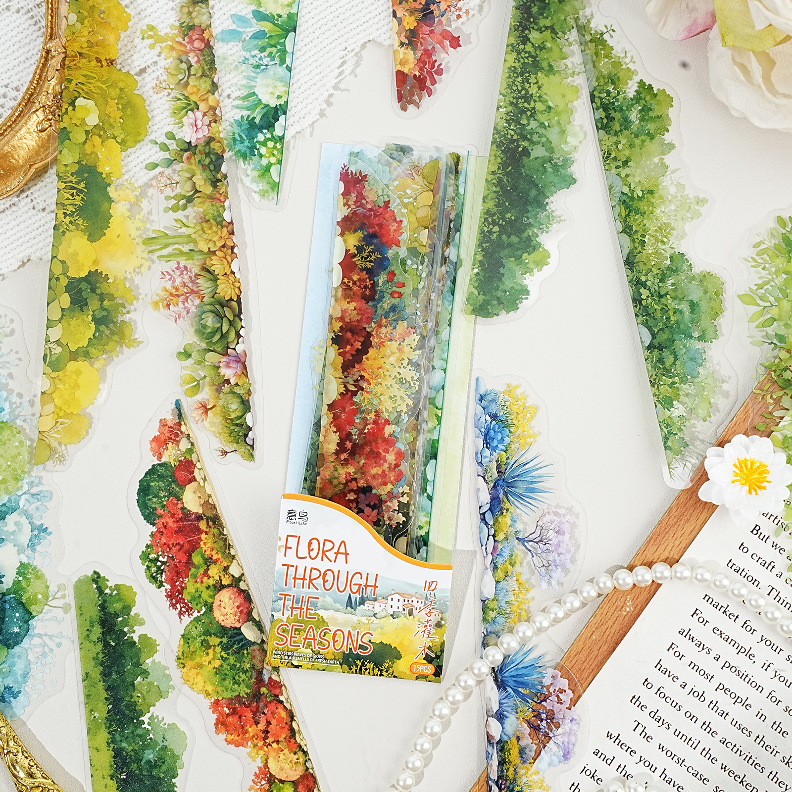 Etori Life 15Pcs Colorful Plan - Korean Lifestyle Aesthetic ulasan dan harga
