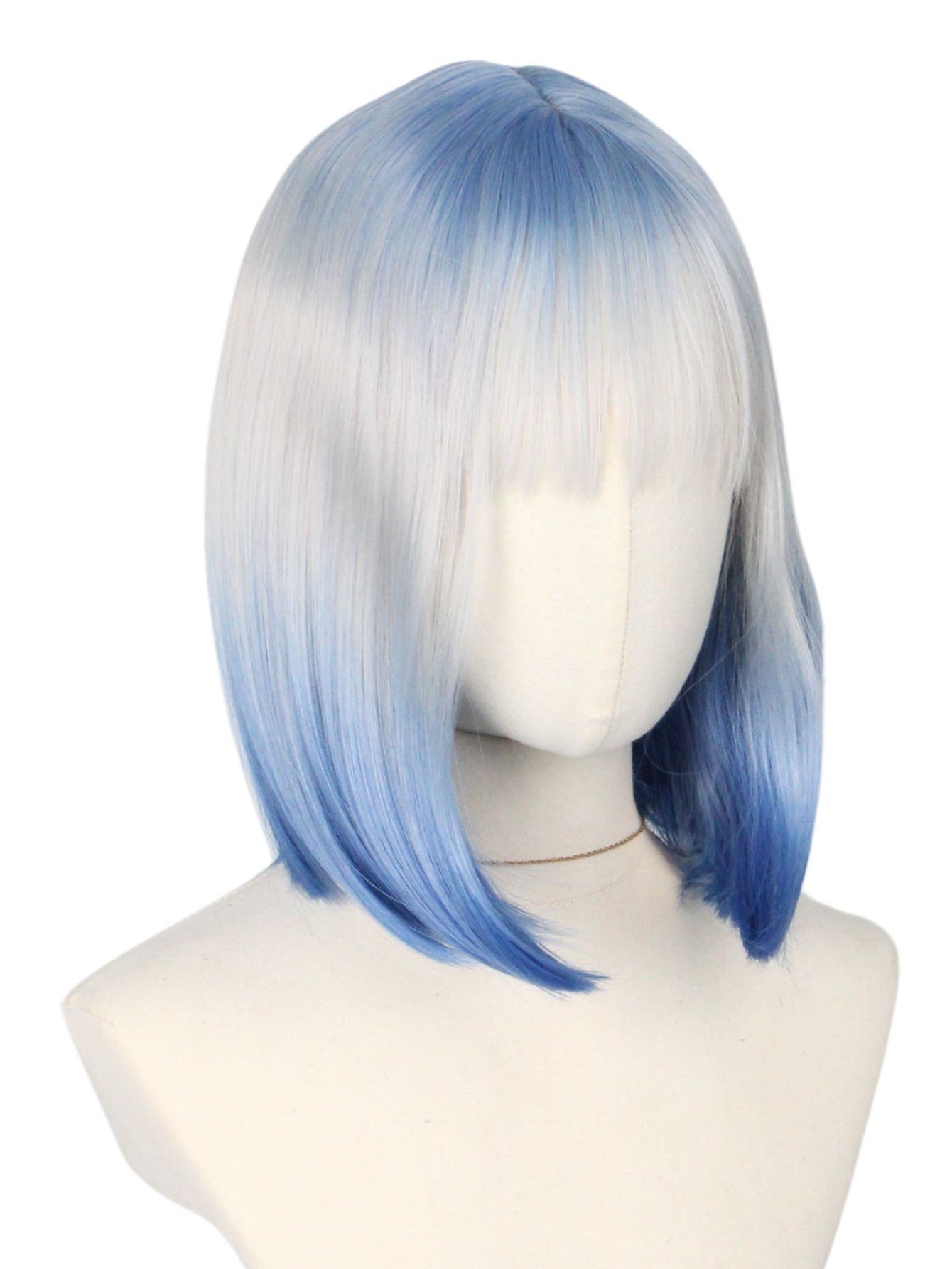 Blue and White Gradient Short  - Lifestyle In Korean ulasan dan harga