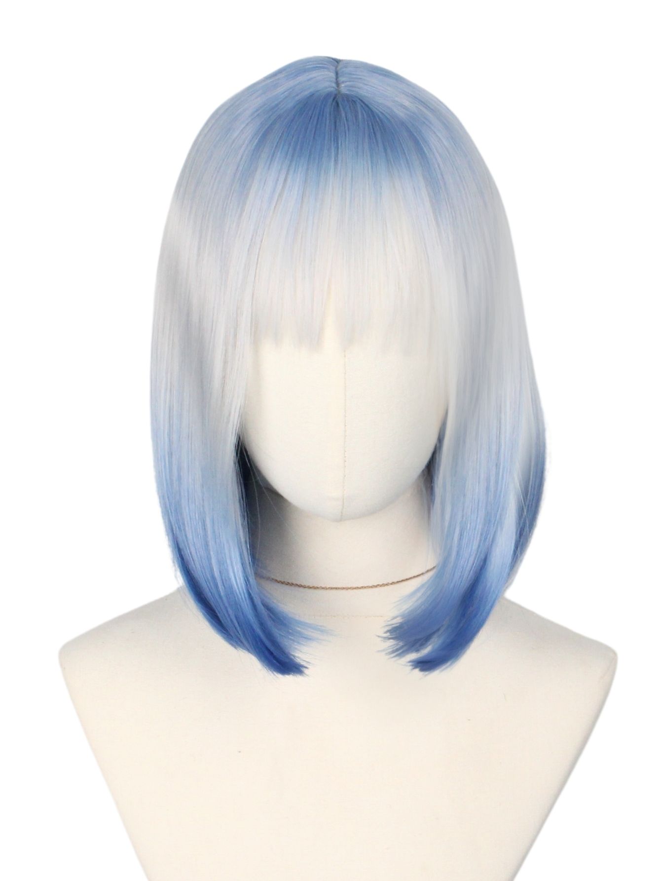 Blue and White Gradient Short  - Lifestyle In Korean ulasan dan harga