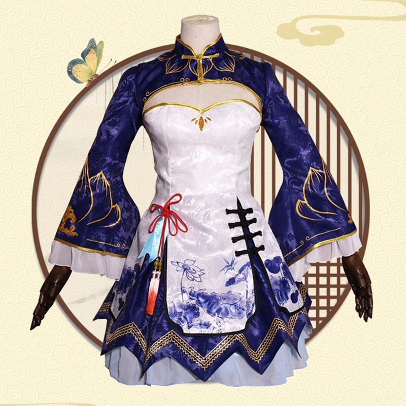 2025 Rem Ram Cosplay Cheongsam - South Korea Lifestyle ulasan dan harga