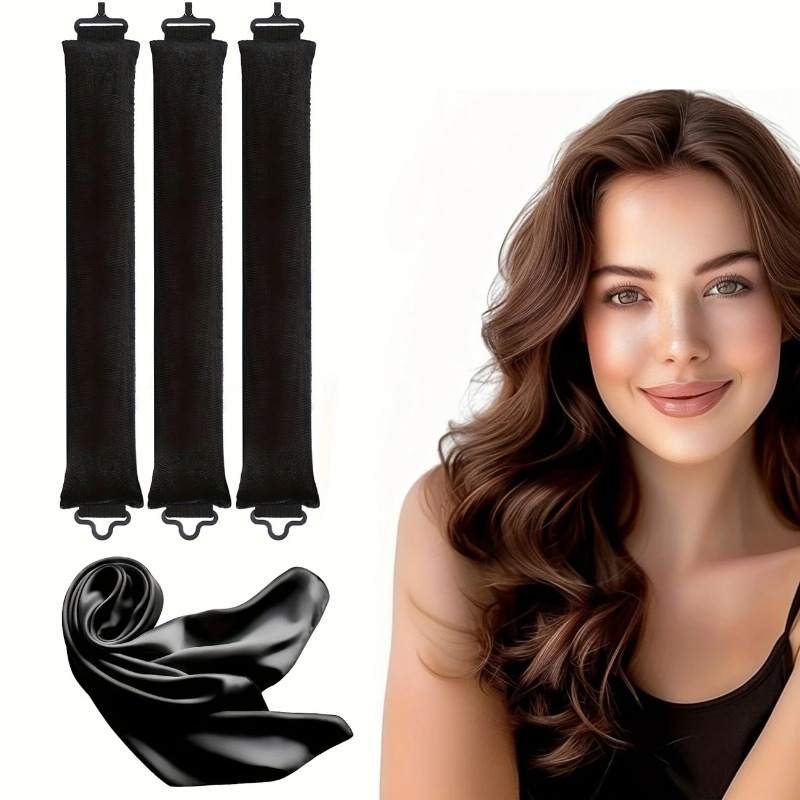 Thickened Heatless Curlers 3 P - Sleeping Pack Overnight ulasan dan harga