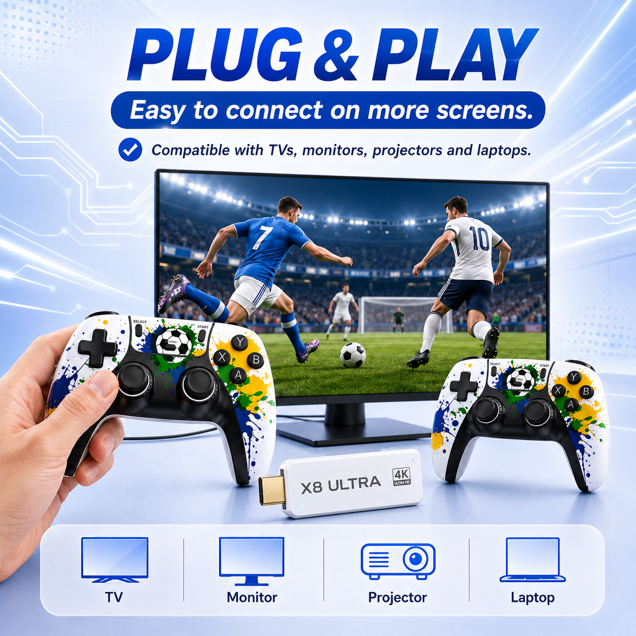 X8 Ultra 4K  Game Console 5000 - Traditional Korean Lifestyle ulasan dan harga