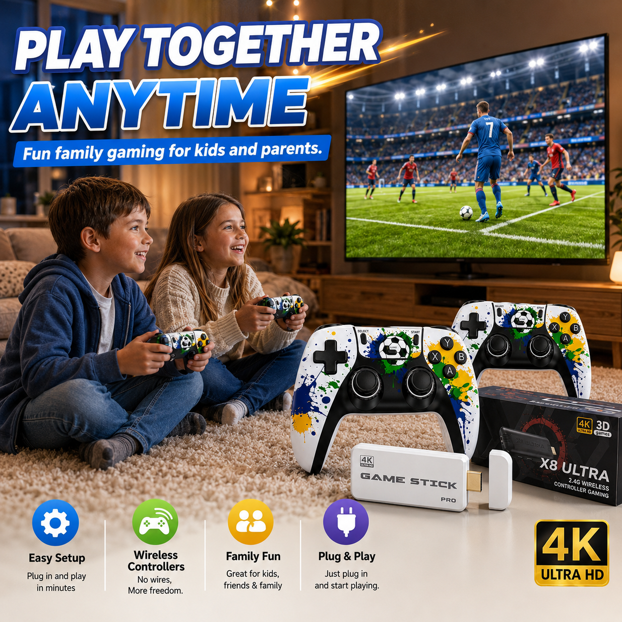 X8 Ultra 4K  Game Console 5000 - Traditional Korean Lifestyle ulasan dan harga