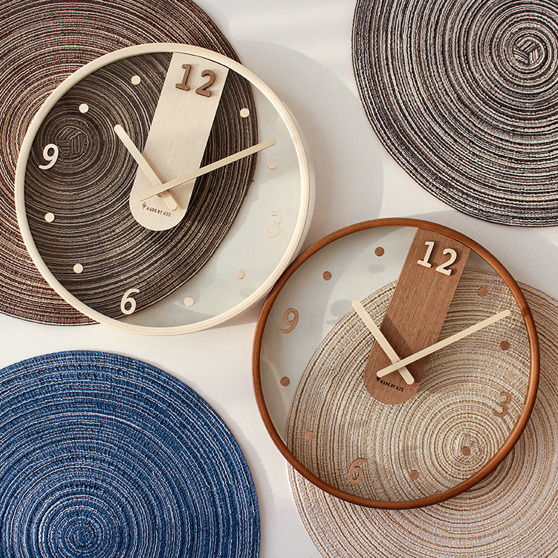 Design European Clock Wall Aes - Korean Lifestyle Aesthetic ulasan dan harga