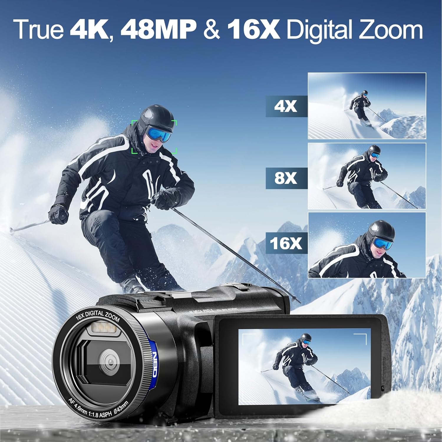 NBD 4K HD&48MP Camcorder Video - Traditional Korean Lifestyle ulasan dan harga