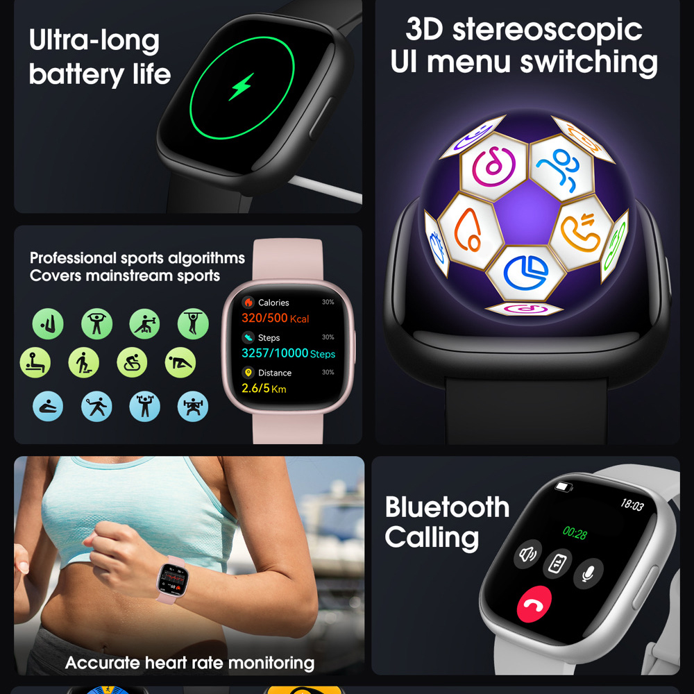 Outdoor Multi-function Smartwa - Lifestyle In Korean ulasan dan harga
