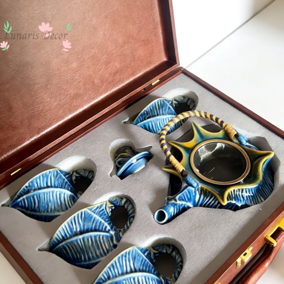 The whole set of ceramic beam  - Celadon Ceramic Cup ulasan dan harga