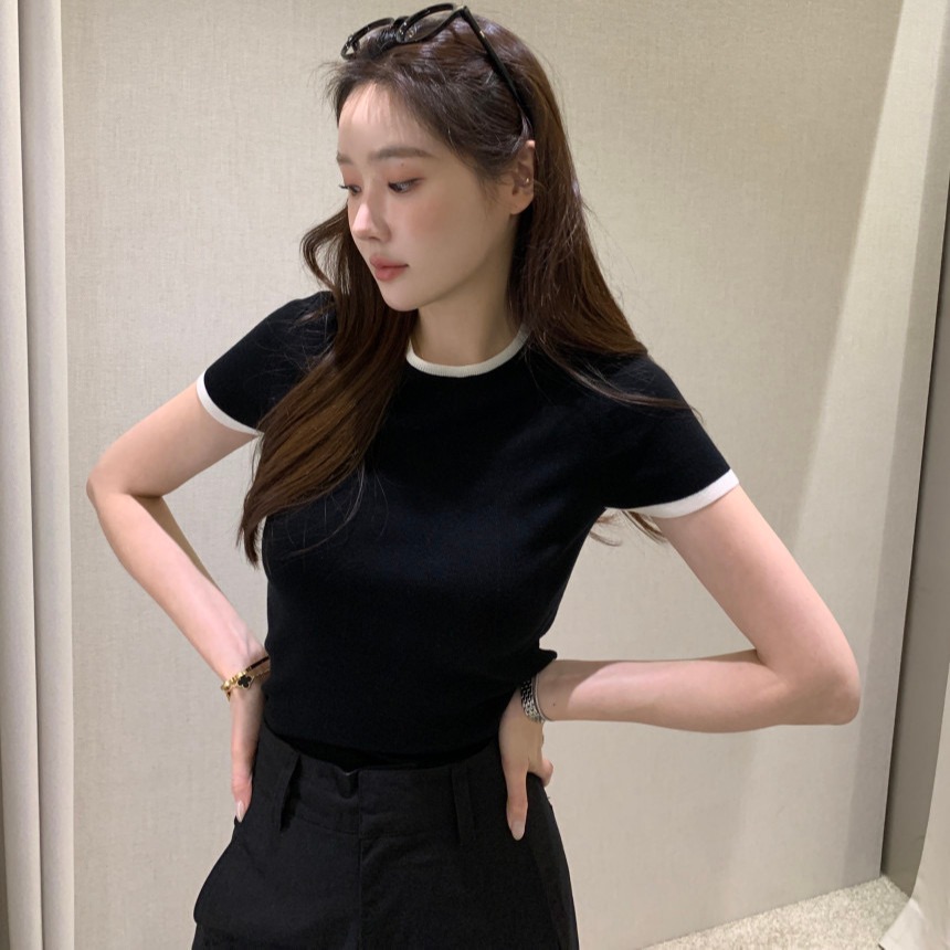 Chic Summer New Thin Color Blo - Lifestyle In Korean ulasan dan harga