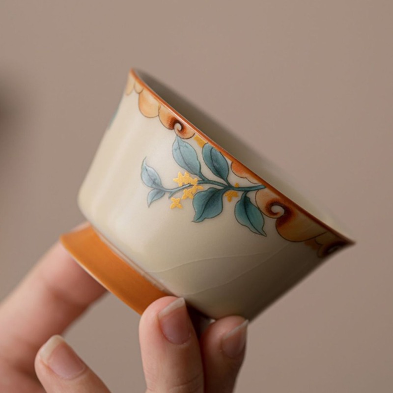 Handmade Ruyao Celadon Tea Cup - Celadon Ceramic Cup ulasan dan harga
