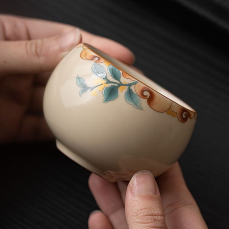 Handmade Ruyao Celadon Tea Cup - Celadon Ceramic Cup ulasan dan harga